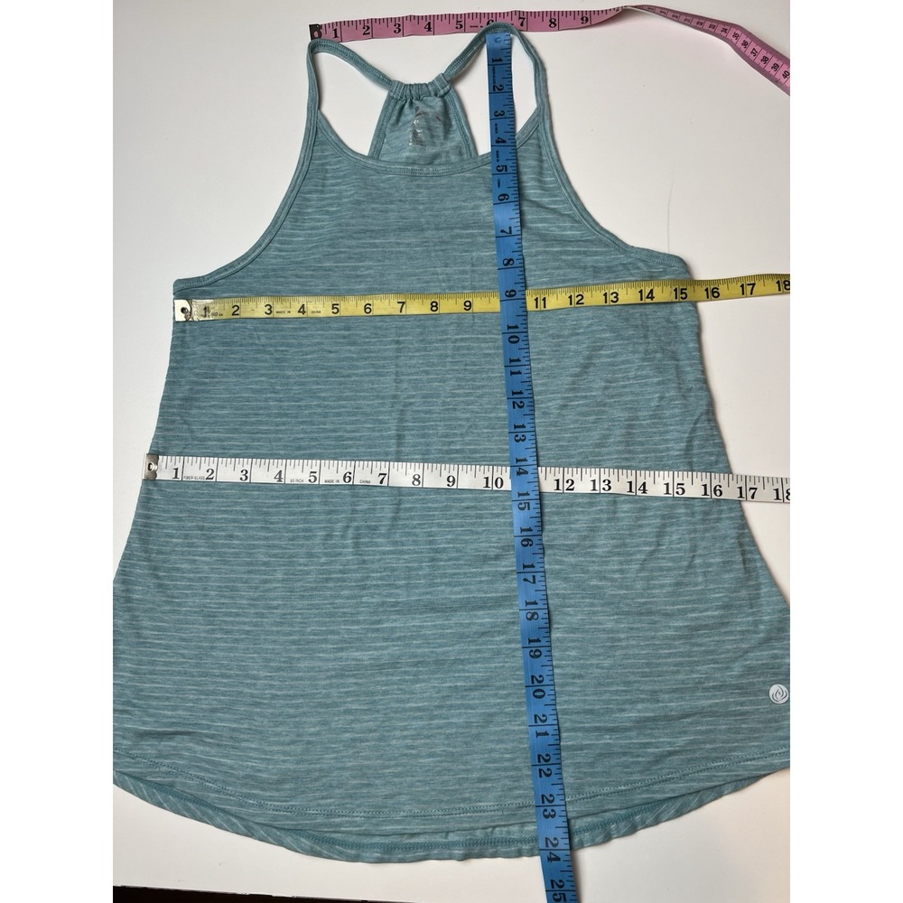 Apana Size XS Sleeveless Striped Tank Top - Blue-green Women - Picture 11 of 11